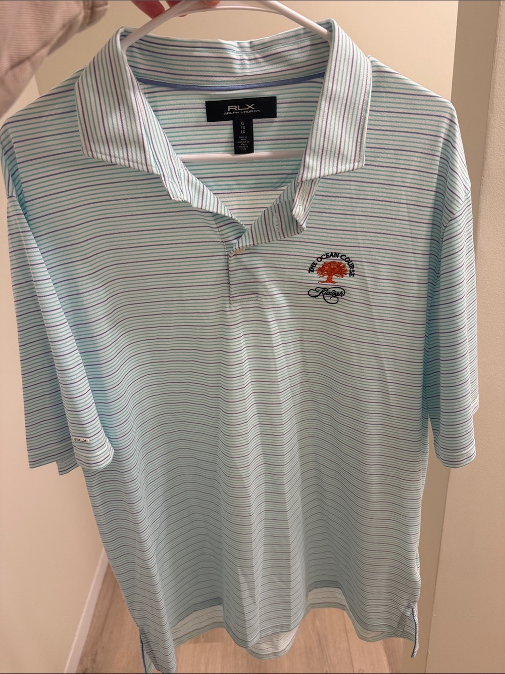 Kiawah Island Ocean Course Ralph Lauren Extreme Golf Shift (From Pro Shop)